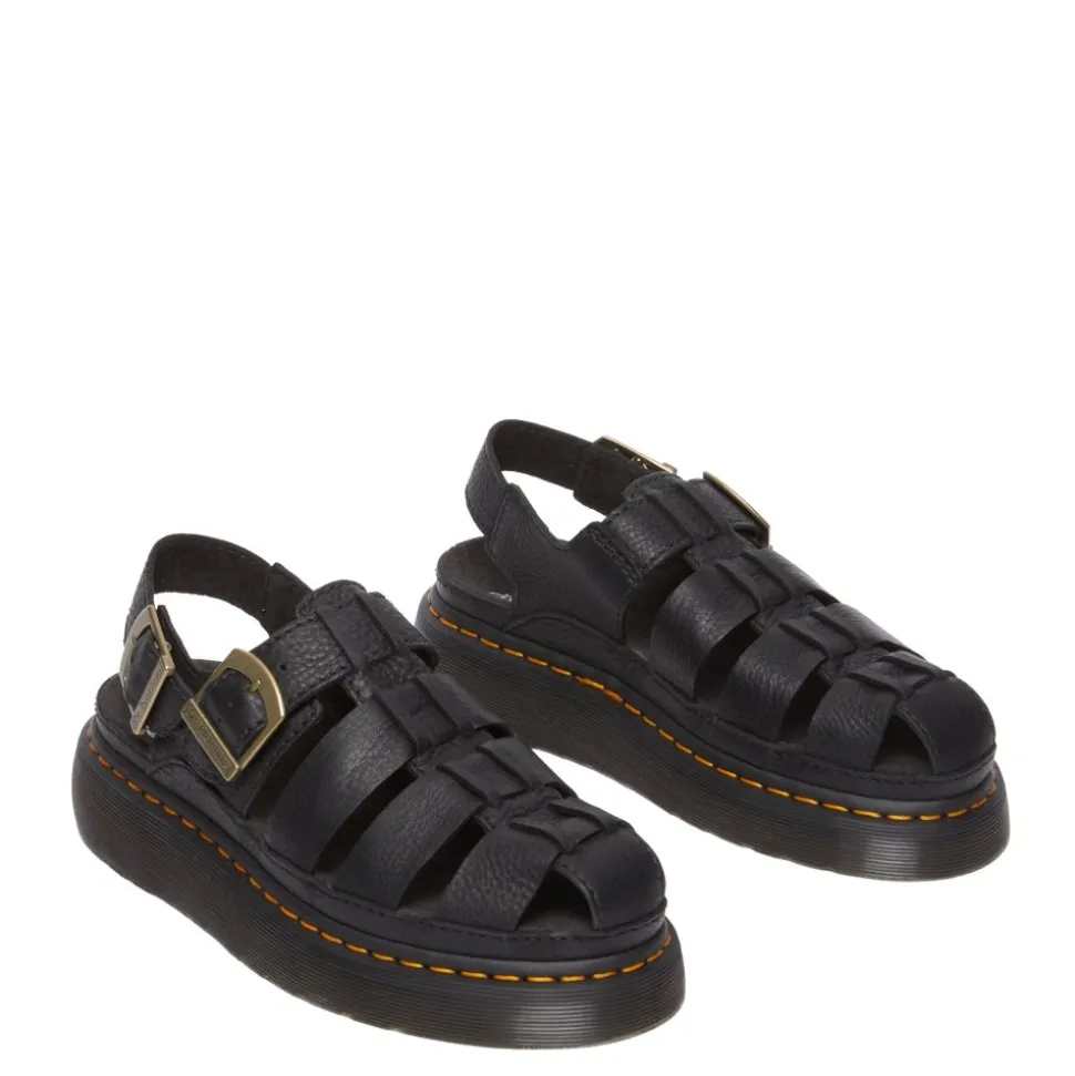 Sandały Dr. Martens WRENLIE Black Grizzly 31524001