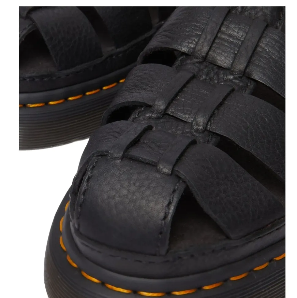 Sandały Dr. Martens WRENLIE Black Grizzly 31524001