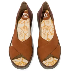 Sandały Fly London YOMA 307 Tan Cooper Cupido Idra P501307011