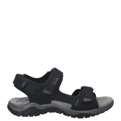 Sandały męskie Josef Seibel ARLO 02 skórzane czarny 57202 TE10 100