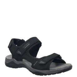 Sandały męskie Josef Seibel ARLO 02 skórzane czarny 57202 TE10 100