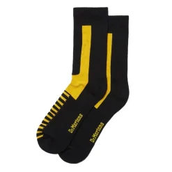 Skarpety Dr. Martens DOUBLE DOC SOCKS Black Yellow AC742017
