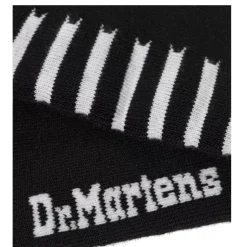 Skarpety Dr. Martens DOUBLE DOC SOCKS Organic Cotton Blend Black White AC742003