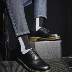 Skarpety Dr. Martens DOUBLE DOC SOCKS Black White AC742002