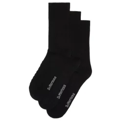 Skarpety Dr. Martens DOUBLE DOC ORGANIC SOCKS 3-PACK Black AD057003