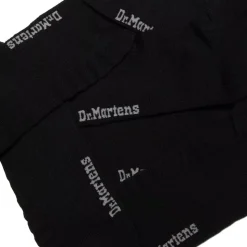 Skarpety Dr. Martens DOUBLE DOC ORGANIC SOCKS 3-PACK Black AD057003