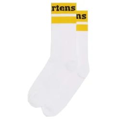 Skarpety Dr. Martens SOCKS ATHLETIC LOGO Organic Cotton Blend White AC681103