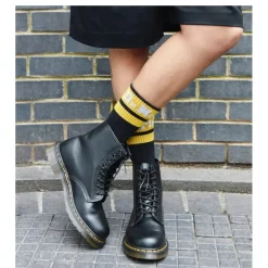 Skarpety Dr. Martens SOCKS ATHLETIC LOGO Organic Cotton Blend Black AC681005