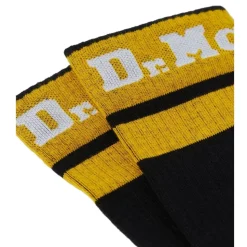 Skarpety Dr. Martens SOCKS ATHLETIC LOGO Organic Cotton Blend Black AC681005