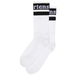 Skarpety Dr. Martens SOCKS ATHLETIC LOGO Organic Cotton Blend White AC681104