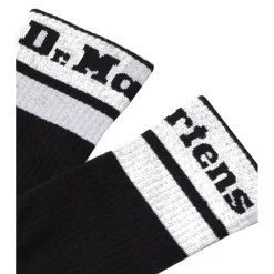 Skarpety Dr. Martens SOCKS ATHLETIC LOGO Organic Cotton Blend Black AC681006