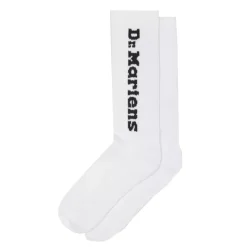 Skarpety Dr. Martens SOCKS VERTICAL LOGO Organic Cotton Blend White AD075100