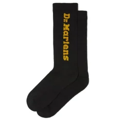 Skarpety Dr. Martens SOCKS VERTICAL LOGO ORGANIC Black AD075001