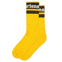 Skarpety Dr. Martens SOCKS ATHLETIC LOGO Organic Cotton Blend Yellow AC681700