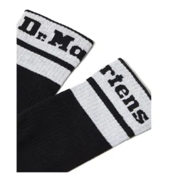 Skarpety Dr. Martens SOCKS ATHLETIC LOGO Black White AC838003