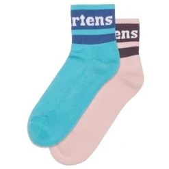 Skarpety Dr.Martens ATHLETIC SHORT 2-PACK SOCK cotton blend AD037433