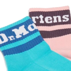 Skarpety Dr.Martens ATHLETIC SHORT 2-PACK SOCK cotton blend AD037433