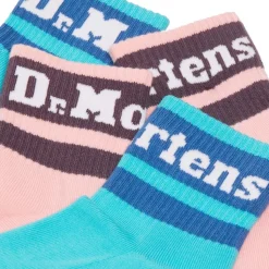 Skarpety Dr.Martens ATHLETIC SHORT 2-PACK SOCK cotton blend AD037433