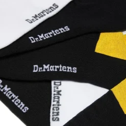 Skarpety Dr.Martens DOUBLE DOC SHORT 3-PACK Cotton Blend AD058002