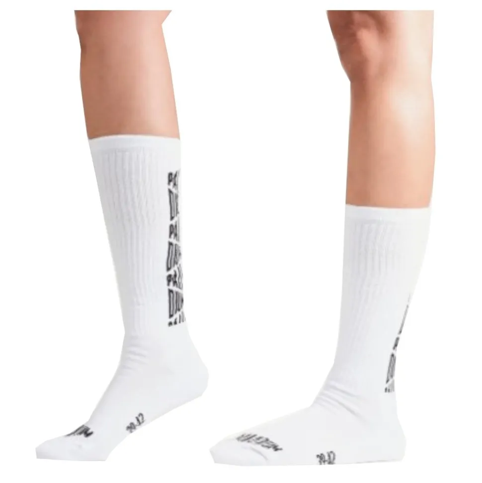 Skarpety Palladium JACQUARD MID SOCKS 2 White SX7385-100