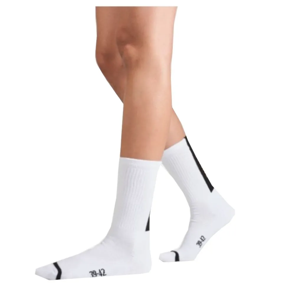 Skarpety Palladium JACQUARD MID SOCKS 1 White SX7384-100