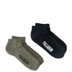 Skarpety Palladium LOW HEIGHT SOCKS Dusky Green/Black SX7383-943