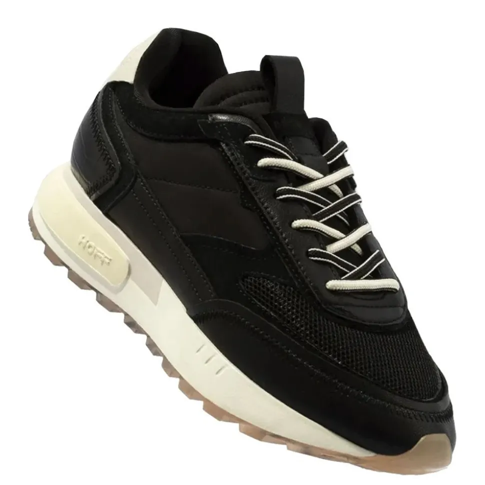 Sneakersy damskie HOFF Woodlands skórzane czarny 22107008