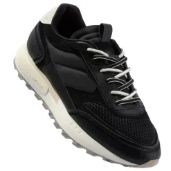 Sneakersy męskie HOFF Haiti skórzane czarny 22307606