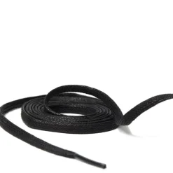 Sznurowadła Dr. Martens Czarne Płaskie Woskowane 140cm AC996001
