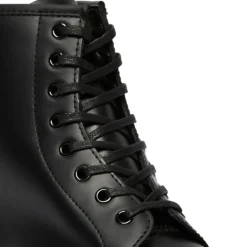 Sznurowadła Dr. Martens Czarne Płaskie Woskowane 140cm AC996001