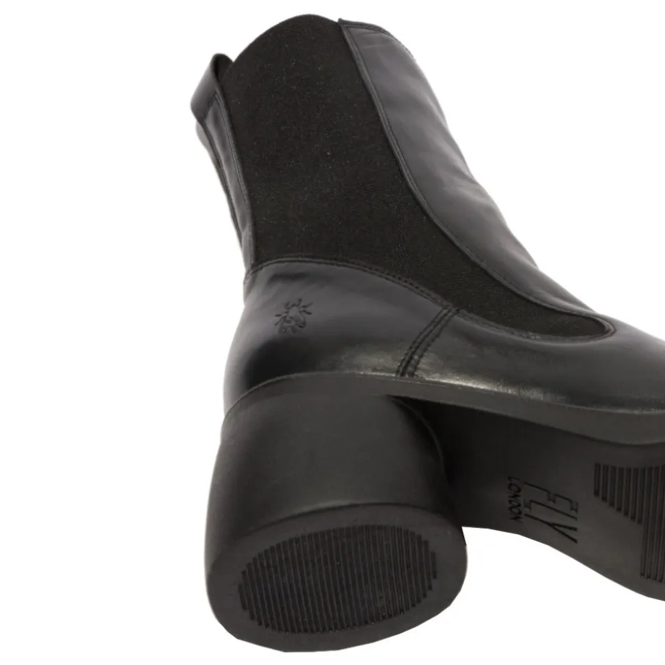 Sztyblety damskie Fly London HOWI 995 skórzane czarny P144995000