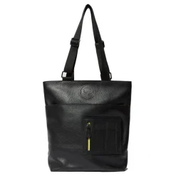 Torba Dr. Martens TOTE BAG Black Milled Nappa Kiev Jacquard Webbing AB031033
