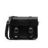 Torba na ramię Dr. Martens 7" LEATHER SATCHEL Black Kiev AB098001