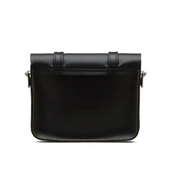 Torba na ramię Dr. Martens 7" LEATHER SATCHEL Black Kiev AB098001