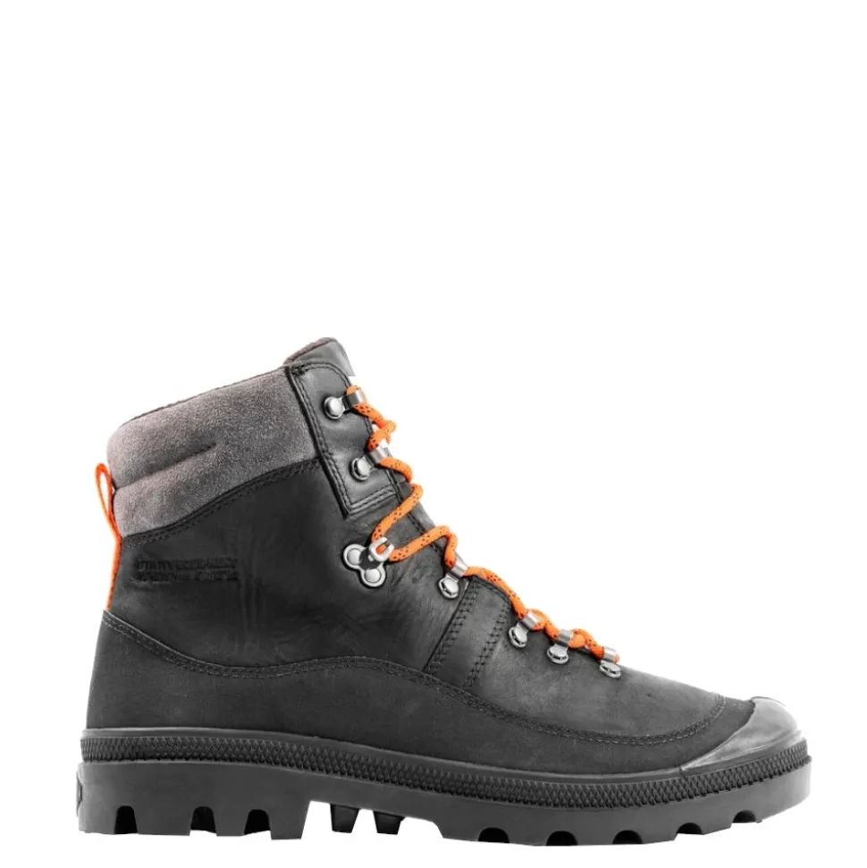 Trapery męskie Palladium PALLABROUSE HIKER WP+ skórzane czarny 08840-008