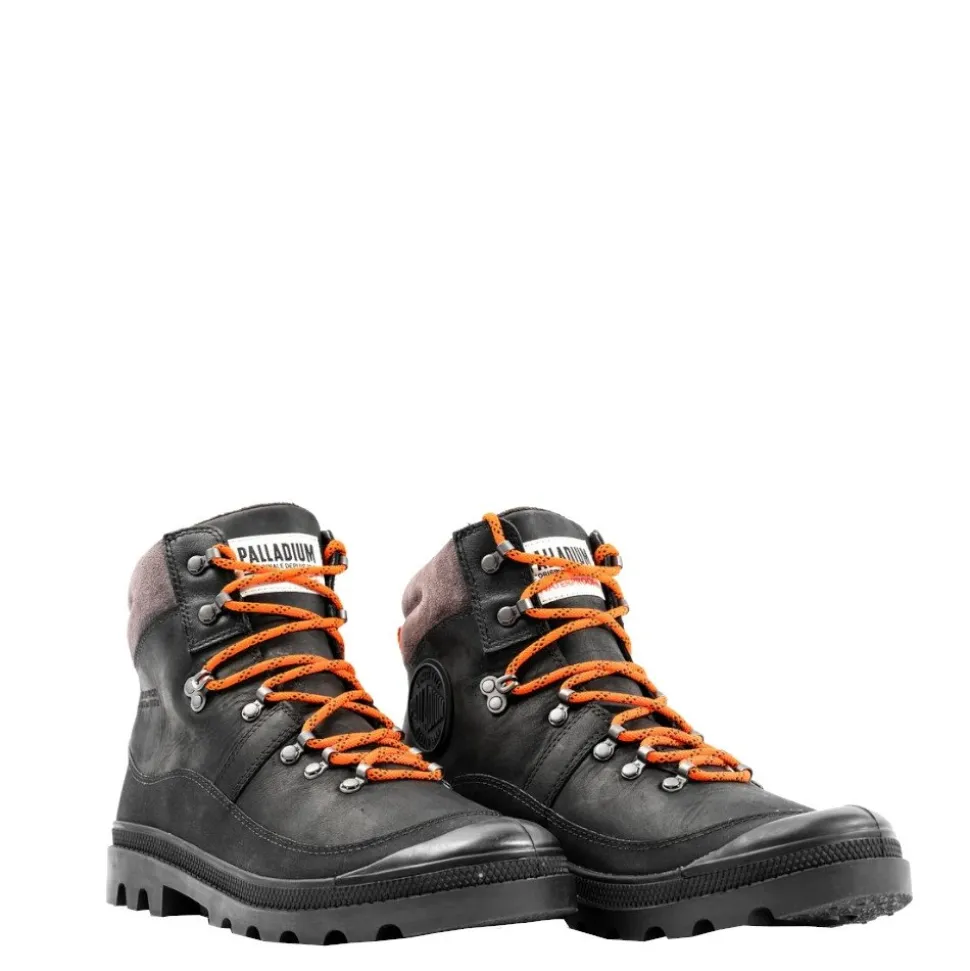 Trapery męskie Palladium PALLABROUSE HIKER WP+ skórzane czarny 08840-008
