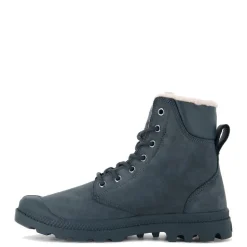 Trapery Palladium PAMPA SPORT CUFF WPS skórzane szary 72992-063 WATERPROOF Ocieplane