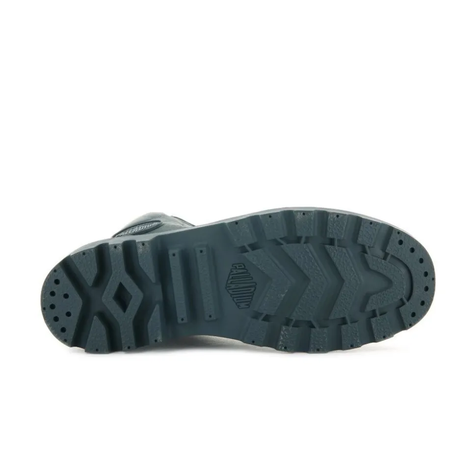 Trapery Palladium PAMPA SPORT CUFF WPS skórzane szary 72992-063 WATERPROOF Ocieplane