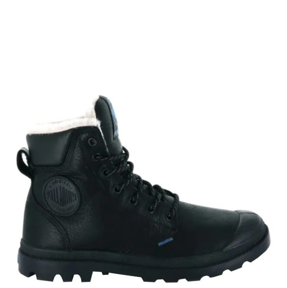 Trapery Palladium PAMPA SPORT CUFF WPS skórzane czarny 72992-001 WATERPROOF