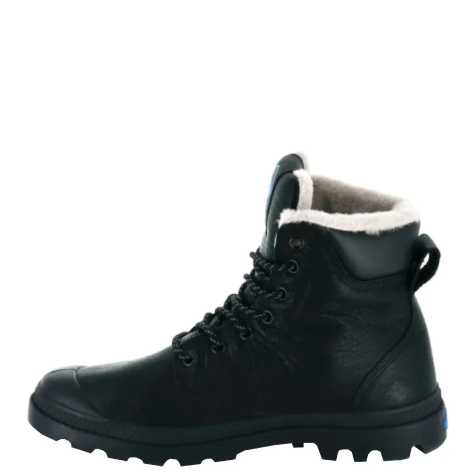 Trapery Palladium PAMPA SPORT CUFF WPS skórzane czarny 72992-001 WATERPROOF