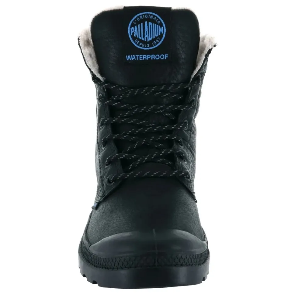 Trapery Palladium PAMPA SPORT CUFF WPS skórzane czarny 72992-001 WATERPROOF