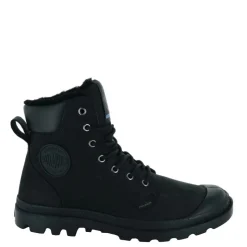 Trapery Palladium PAMPA SPORT CUFF WPS skórzane czarny 72992-010 WATERPROOF Ocieplane