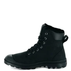 Trapery Palladium PAMPA SPORT CUFF WPS skórzane czarny 72992-010 WATERPROOF Ocieplane
